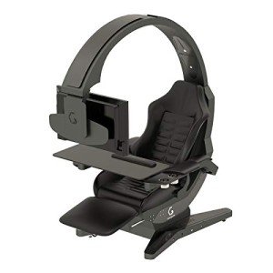 Computer Game Chair Video Game Chairs Gaming Chair Ergonomic Computer Cockpit Happy-Chair-Esports-Chair with Comfortable Neck and Lumbar Spine Tiresome H