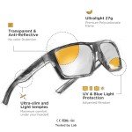 Horus X ® • Gaming Glasses • Blue Light Blocking Computer Screen Glasses | Anti Fatigue & Eyestrain | ONE Amber