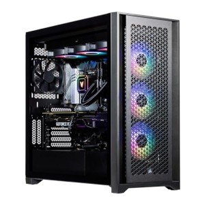 Velztorm Aciex Gaming Desktop PC (Intel i9-14900K, GeForce RTX 4080 Super, 64GB DDR5, 4TB PCIe SSD, 360mm AIO, 1000W PSU, WiFi 6, Bluetooth 5.2, RJ-45, 1 Display Port, Win 11 Pro)