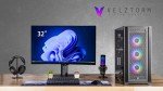 Velztorm Aciex Gaming Desktop PC (Intel i9-14900K, GeForce RTX 4080 Super, 64GB DDR5, 4TB PCIe SSD, 360mm AIO, 1000W PSU, WiFi 6, Bluetooth 5.2, RJ-45, 1 Display Port, Win 11 Pro)
