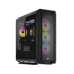 Corsair Vengeance i8200 Series Gaming PC - Liquid Cooled Intel Core i9 14900KF CPU - NVIDIA GeForce RTX 4090 GPU - 64GB Dominator Titanium RGB DDR5 Memory - 2TB M.2 SSD - Black