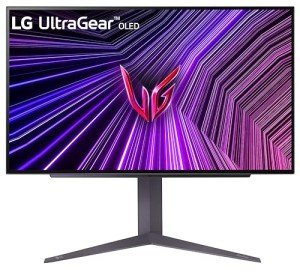 LG 27GS93QE 27-inch Ultragear OLED Gaming Monitor QHD 240Hz 0.03ms DisplayHDR True Black 400 AMD FreeSync Premium Pro NVIDIA G-Sync HDMI 2.1 DisplayPort Tilt/Height/Pivot Stand Black