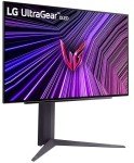 LG ‎27GS93QE 27-inch Ultragear OLED Gaming Monitor QHD 240Hz 0.03ms DisplayHDR True Black 400 AMD FreeSync Premium Pro NVIDIA G-Sync HDMI 2.1 DisplayPort Tilt/Height/Pivot Stand Black