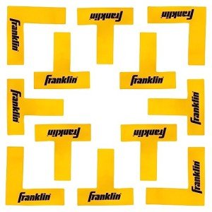 Franklin Sports Pickleball Court Marker Kit - Lines Marking Set with Tape Measure - Official Size Court Throw Down Markers