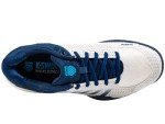 K-Swiss Men's Express Light Pickleball Shoe, Blue Opal/Blanc De Blanc/Cyan Blue, 10 M