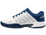 K-Swiss Men's Express Light Pickleball Shoe, Blue Opal/Blanc De Blanc/Cyan Blue, 10 M