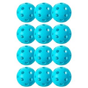 Franklin Sports X-26 Indoor Pickleballs - Indoor Court Pickleball Balls - USA Pickleball (USAPA) Approved Tournament Pickleballs - 12 Pack Inside Pickleballs - Blue