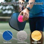 Outdoor Pickleball Balls 40 Holes - 4 Pack USAPA Standard Pink Balls - Pickleball Accessories Set - High Bounce True Flight & Durable Pickle Balls…