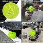Vulcan | VPRO Flight Outdoor Pickleball | Official Ball of The PPA Tour & MLP | Hi-Vis Yellow | 3 Pack