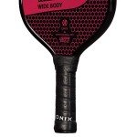 ONIX Graphite Z5 Pickleball Paddle (Graphite Carbon Fiber Face with Rough Texture Surface, Cushion Comfort Grip and Nomex Honeycomb Core for Touch, Control, and Power), Pink
