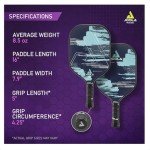 JOOLA Seneca 16mm Pickleball Paddle - Carbon Drive Surface Pickleball Racket - Carbon Fiber Pickleball Paddle with Response Polymer Core for Control - Pickle Ball Paddle for Beginners & Intermediates