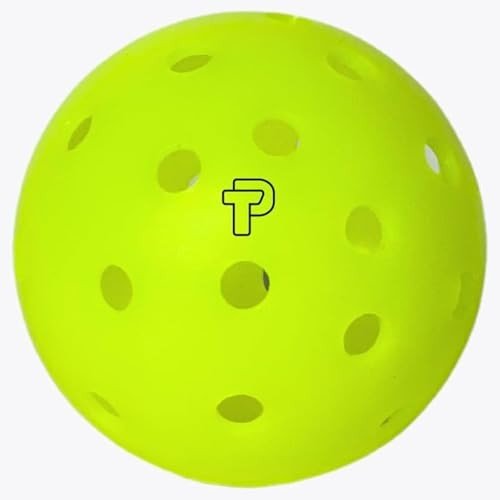 TRUPICKLEBALL Tru-40 Outdoor Pickleballs - USAPA Approved Pickleball Balls for Recreational and Tournament Play - Available in 3, 12, 50, and 100 Packs (3)