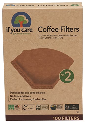 IF YOU CARE No. 2 Cone Coffee Filters - 100 Count