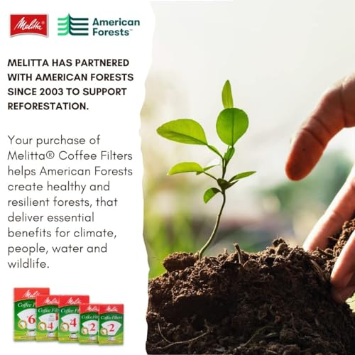 Melitta #4 Cone Coffee Filters for Great Flavor