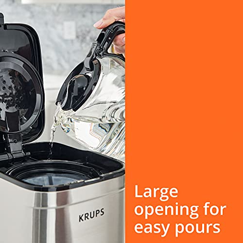 KRUPS Simply Brew Stainless Steel 10-Cup Coffee Maker