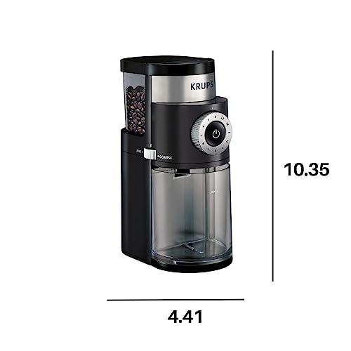 KRUPS Flat Burr Precision Coffee Grinder