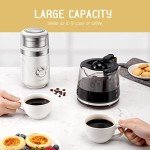 TWOMEOW Adjustable Electric Coffee and Spice Grinder