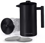 Double Wall Stainless Steel French Press Coffee Maker
