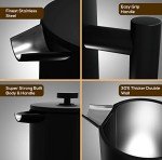 Double Wall Stainless Steel French Press Coffee Maker