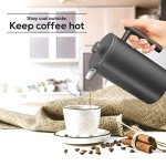 Double Wall Stainless Steel French Press Coffee Maker