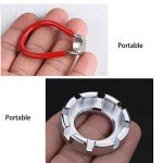 LETUSPORT Bike Spoke Adjustment Wrench Bicycle Rim Truing Tool Set of 2