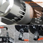 Bike Crank Puller + Bottom Bracket Remover + Bike Crank Extractor + 16mm Spanner and Auxiliary Wrench, Bicycle Repair Tool Kit for 7, 8, 9, 10 and 12 Speed MTB, Mountain Bike, Road Bike