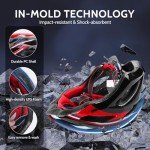 Bike Helmet Men Women, Shinmax Bicycle Helmet with Rear Light and Detachable Sun Visor Backpack,Lightweight Mountain Bike Helmet Size Adjustable Cycling Helmet for Adults Youth Road Bike Helmet