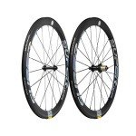 Superteam Carbon Fiber Road Bike Wheels 700C Clincher Wheelset 50mm Matte 23 Width (Silver)