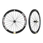 Superteam Carbon Fiber Road Bike Wheels 700C Clincher Wheelset 50mm Matte 23 Width (Silver)