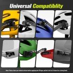 PIDZOOM Bike Helmet Mirror for Cycling- 360° Adjustable and Rotatable Safe Rearview Helmet Mirror for Bicycle Riding Accessories and Other Outdoor Activities, Easy to Install