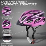 Zacro Bike Helmet Lightweight - Bike Helmet for Men Women Comfort with Pads&Visor, Certified Bicycle Helmet for Youth Mountain Road Biker