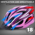 Zacro Bike Helmet Lightweight - Bike Helmet for Men Women Comfort with Pads&Visor, Certified Bicycle Helmet for Youth Mountain Road Biker