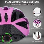 Zacro Bike Helmet Lightweight - Bike Helmet for Men Women Comfort with Pads&Visor, Certified Bicycle Helmet for Youth Mountain Road Biker