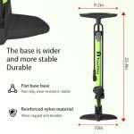 TOOLITIN Floor Bike Pump with Pressure Gauge,160 PSI High Pressure,Bicycle Pump Compatible with Presta and Schrader Valve,Bike Air Tire Pump for Road Bike,MTB,Hybrid,Balls