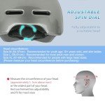 Gudook Adult Bike Helmets for Men - Women Bicycle Helmet - Certified Comfort Lightweight Adjustable Baseball Cap Style Cycling Helmet for Urban Commuter Road Biking Scooter