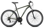 Schwinn GTX 1 Hybrid Bike, 700c Mens and Womens Bike, 21-Speed Hybrid Bicycle, Aluminum Dual-Sport Frame, Suspension Fork, Front and Rear Linear Pull Brakes, Adult Bicycle