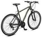 Schwinn GTX 1 Hybrid Bike, 700c Mens and Womens Bike, 21-Speed Hybrid Bicycle, Aluminum Dual-Sport Frame, Suspension Fork, Front and Rear Linear Pull Brakes, Adult Bicycle