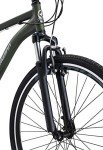 Schwinn GTX 1 Hybrid Bike, 700c Mens and Womens Bike, 21-Speed Hybrid Bicycle, Aluminum Dual-Sport Frame, Suspension Fork, Front and Rear Linear Pull Brakes, Adult Bicycle