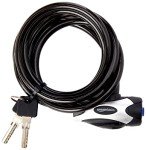 Amazon Basics Bike Cable Lock, 6 Feet, Black
