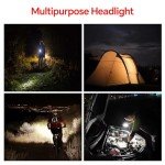Swittn 3000 Lumen Rechargeable Bike Lights,Super Bright T6 LED Bicycle Lights Front and Back with 5200mAh Power Bank Function,Bike Lights for Night Riding,5 Light Modes,Easy to Install Without Tools