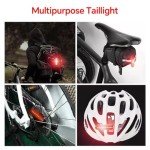 Swittn 3000 Lumen Rechargeable Bike Lights,Super Bright T6 LED Bicycle Lights Front and Back with 5200mAh Power Bank Function,Bike Lights for Night Riding,5 Light Modes,Easy to Install Without Tools