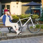 Viribus Hybrid Bikes, 28 inch Road Bike, Mens Bike with Lightweight Aluminum Frame, 700C Bicycle 7 Speed, Bicycles for Tall Men Women Adults, Commuter Bike, City Bike, Bright White