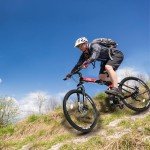 Ktaxon Folding Mountain Bike 21-Speed Adult Bikes 26 Inch Bike with High Carbon Steel Frame, Double-Kill Disc Brake System, Thickened Shock-Absorbing Front Fork (Black)