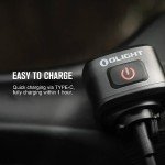 OLIGHT RN 120 C Bike Tail Lights, 120 Lumens and 260 Degree Visibility, 1500m Viewable Range, Rechargeable Bicycle Break Sensing Taillights, IPX6 Waterproof, Road and Urban Cyclists