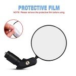 LWPITTY Bike Mirrors 2pcs Bar End Bicycle Mirrors for Handlebars Bicycle Cycling Lightweight Rear View Mirrors, Safe Rearview Mirror with a Bike Mirror for Mountain Road Bike Bicycle