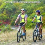 Ptwola Reflective Running Vest High Visibility Running Gear with Large Pocket Night Lightweight Reflective Safety Vest for Women Men Kids Biking Cycling Riding Walking Motorcycle Construction Workers