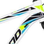 HH HILAND 26'' Mountain Bike, 3-Spokes, 21 Speeds Drivetrain, Aluminum Frame 26 Inch Wheels, Disc-Brake Bike for Men Women Men's MTB Bicycle White