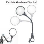 Bike Mirror, Bicycle Mirrors for Handlebars 360 Rotate Rearview Convex Lens, Safe Cycling Bike Rear View Mirror