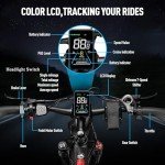 EYBAIKC 3000W Electric Bike for Adults - 37MPH Speed