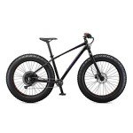 Mongoose Argus Sport Adult Fat Tire Mountain Bike, 26-inch Wheels, Tetonic T2 Aluminum Frame, Hydraulic Disc Brakes, Large Frame, Black